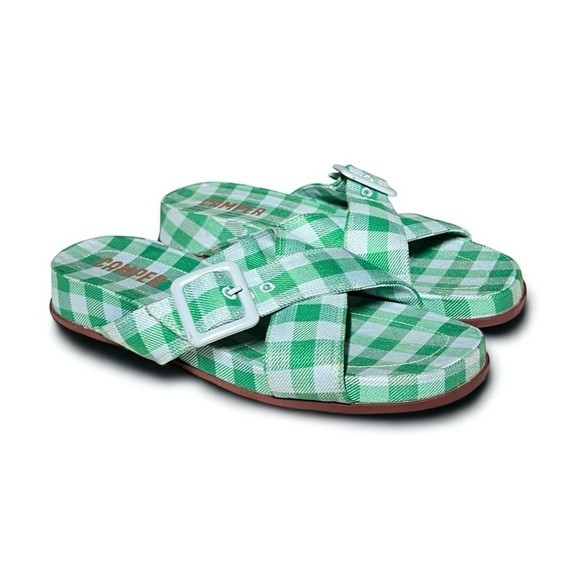 🌻NEW NWOT Camper Green and Blue Atonik Sandals - Picture 7 of 13